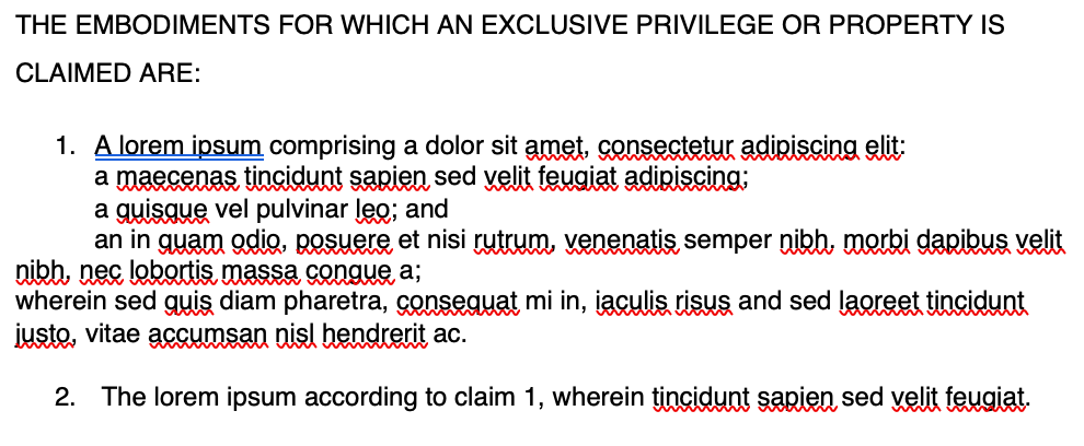 Use a patent agent for claim drafting
