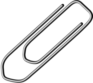 Use a patent agent to properly draft a claim to this paper clip